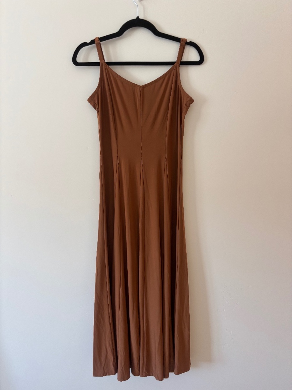Landsend Maxi Dress, Silky Knit, XSP, Cinnamon